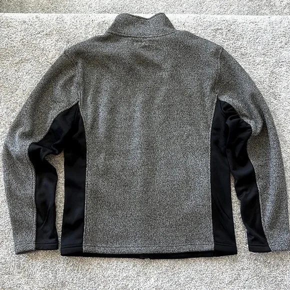 Spyder Mixed Media Zip Front Jacket - Picture 7 of 8